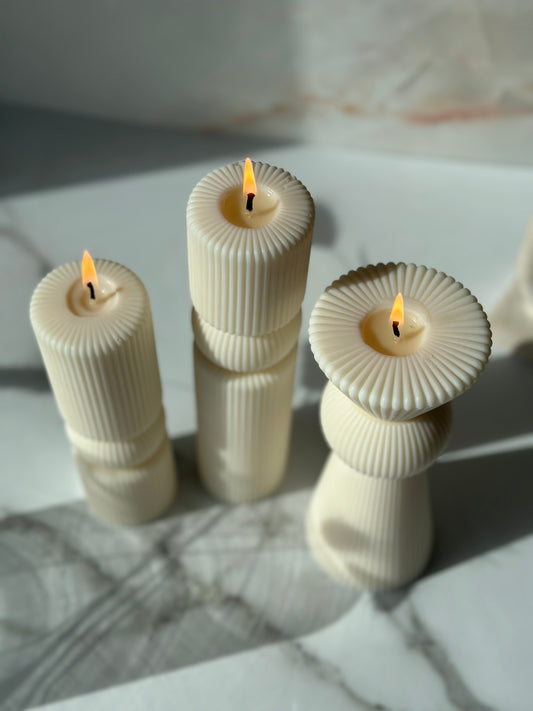 soy wax candle decor