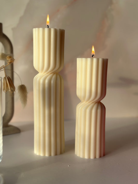 soy wax candle decor 
