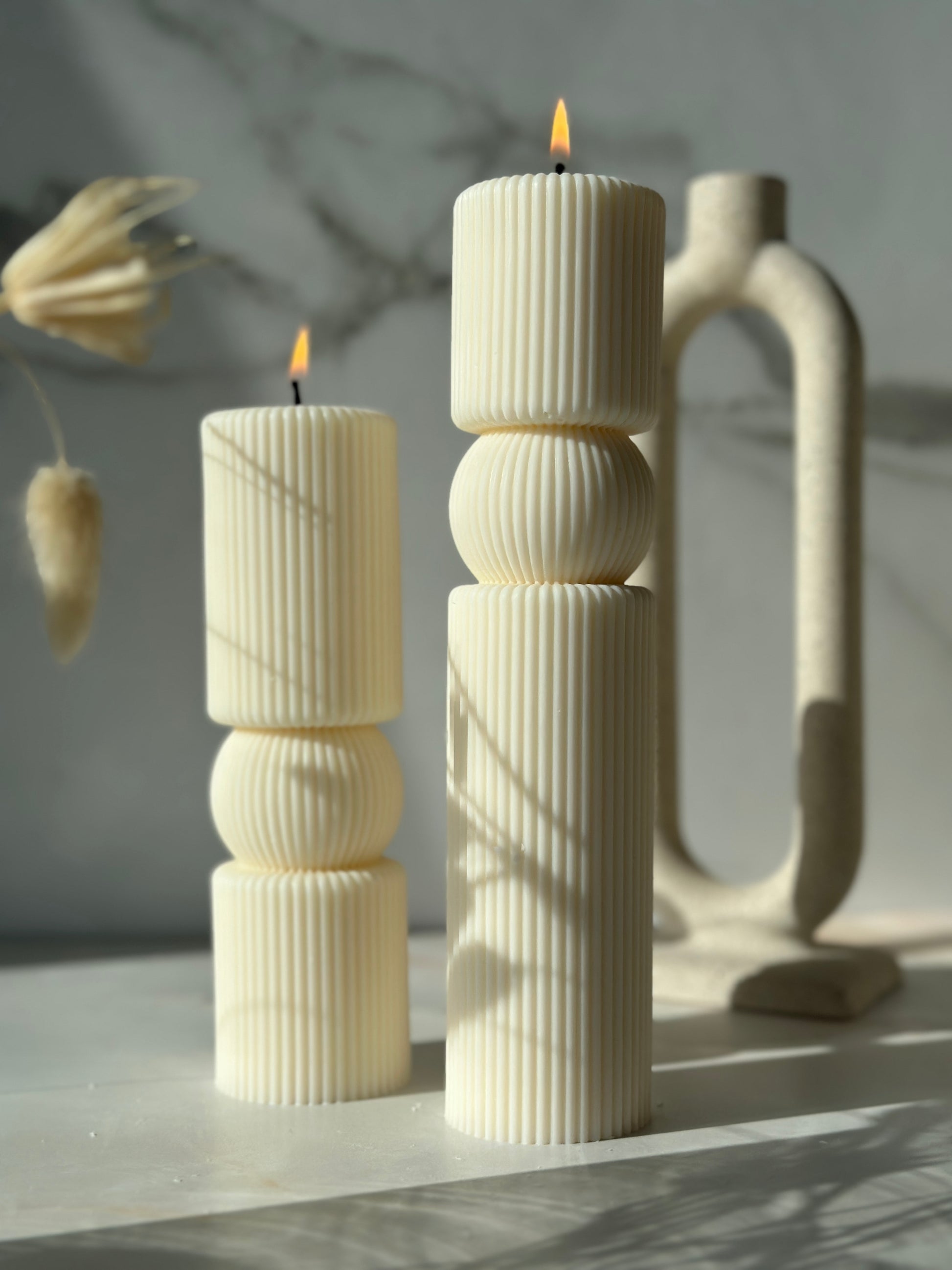 wedding candle decor 